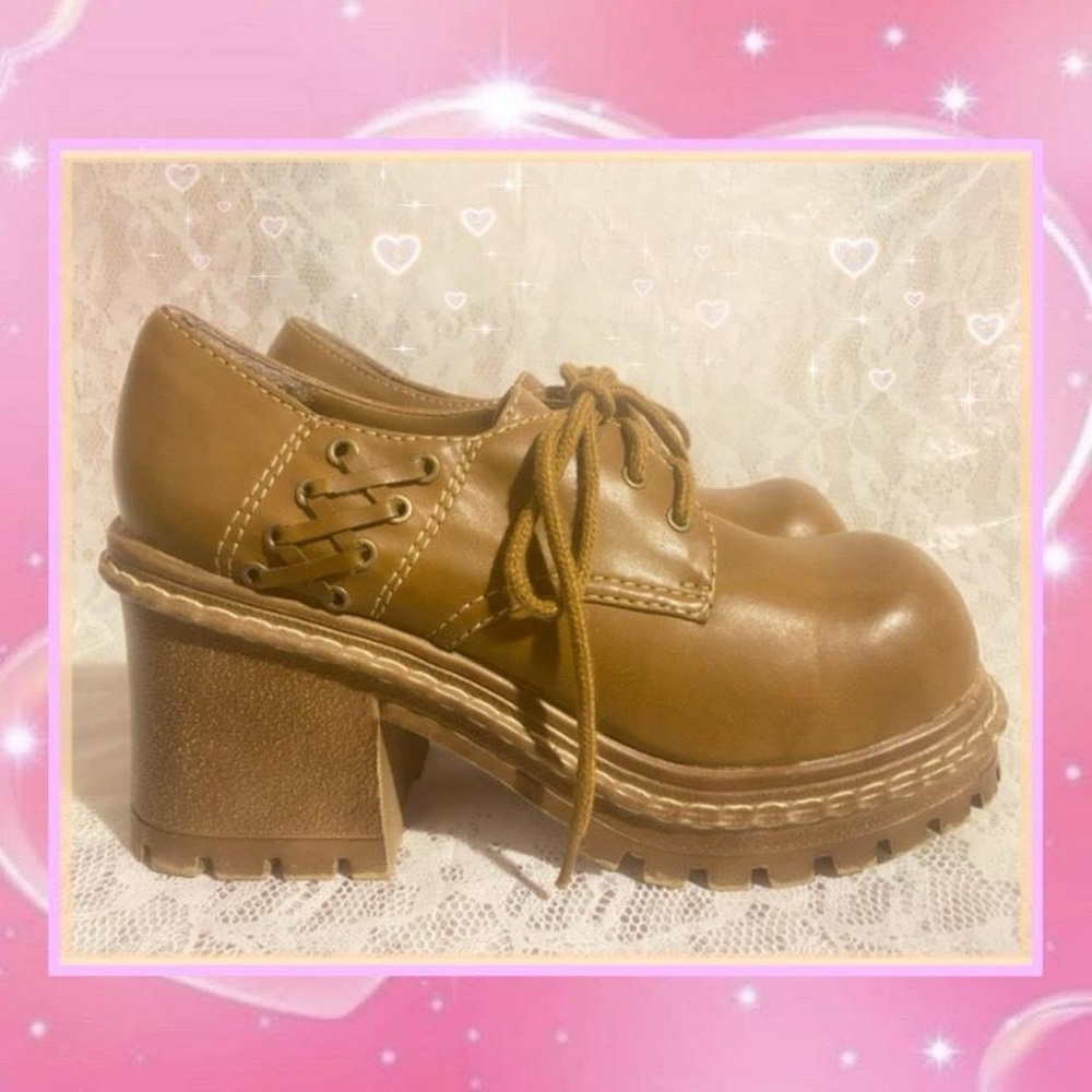 Vintage 90s Chunky Platform Shoes